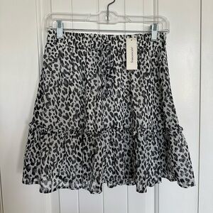 Animal print Skirt-Size small